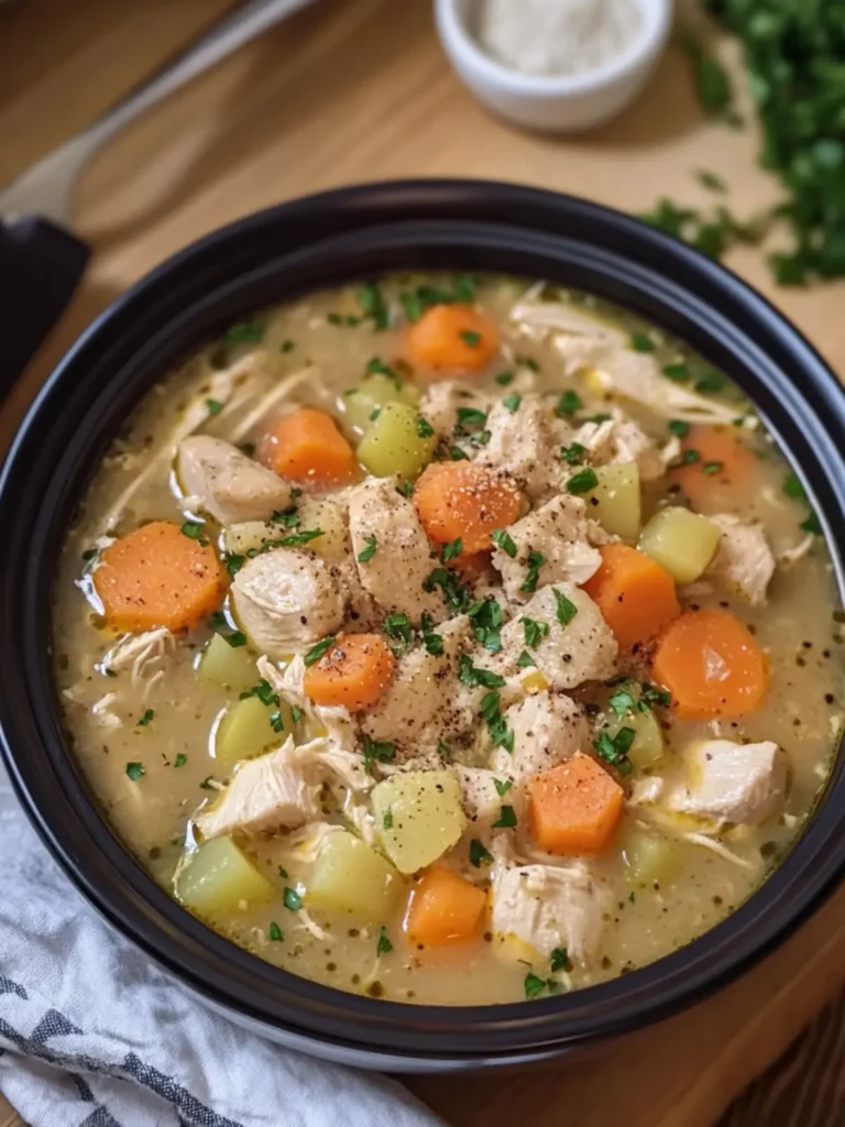Cozy Up with Easy Slow Cooker Chicken Stew Delight 4 Slow Cooker Chicken Stew