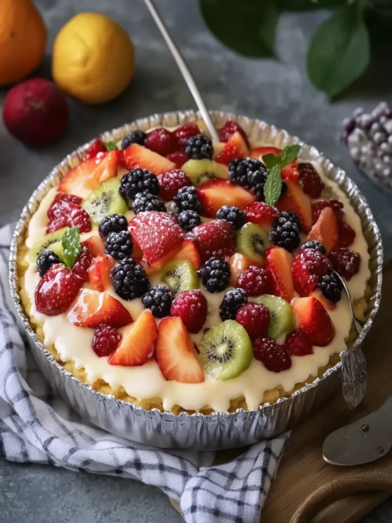 Irresistible Fruit Custard Biscuit Dessert for Delightful Days 2 Fruit Custard Biscuit Dessert