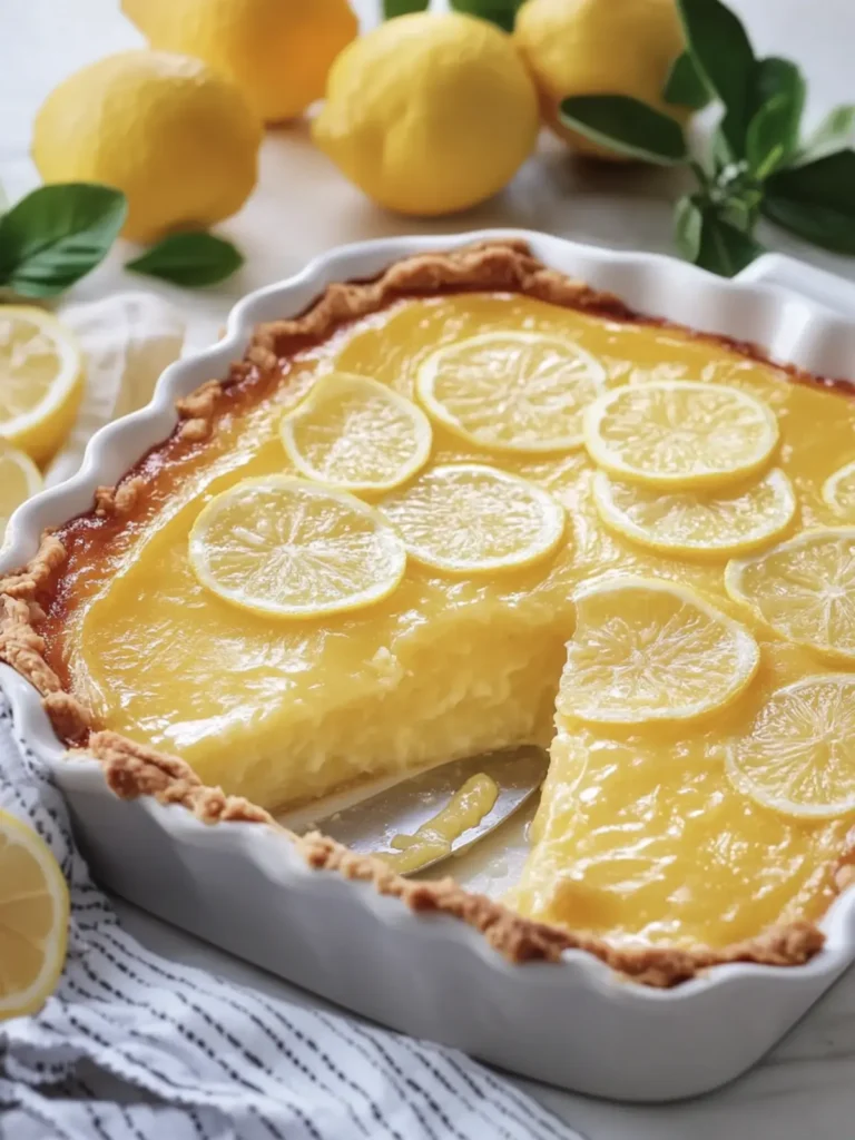 Sugar-Free Lemon Impossible Pie for a Guilt-Free Treat 4 Sugar-Free Lemon Impossible Pie