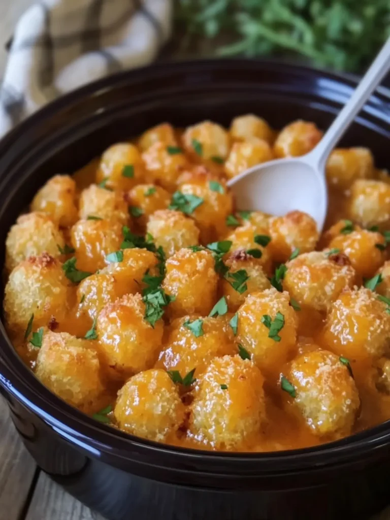 Satisfying Slow Cooker Tater Tot Casserole for Cozy Nights 4 Slow Cooker Tater Tot Casserole