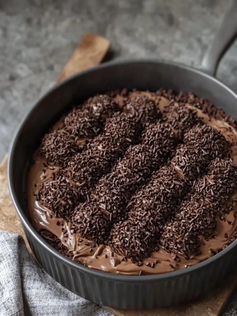 Midnight Mocha Brigadeiros Casserole