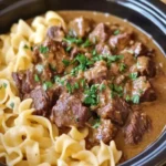 Crockpot Beef Tips & Noodles for Cozy Comfort Food Nights 18 Crockpot Beef Tips & Noodles