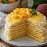 Mango Crepe Cake