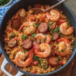 Loaded Shrimp and Sausage Jambalaya
