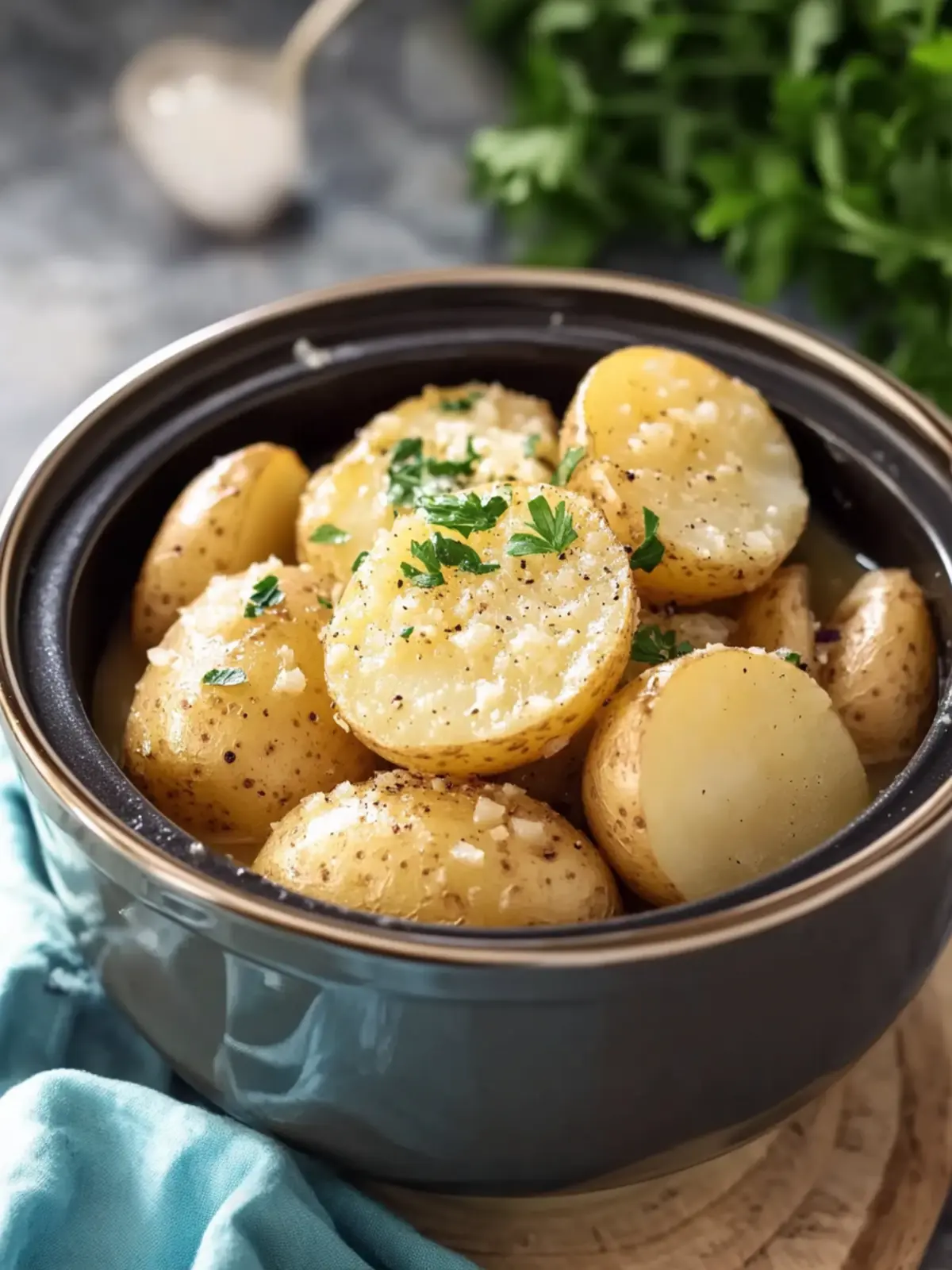Crockpot Potatoes & Onions: Creamy Comfort in Every Bite 5 Crockpot Potatoes & Onions