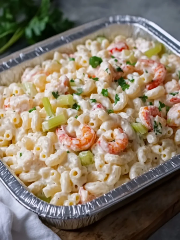 Creamy Crab and Celery Seafood Macaroni Salad to Wow Your Guests 2 Creamy Crab and Celery Seafood Macaroni Salad