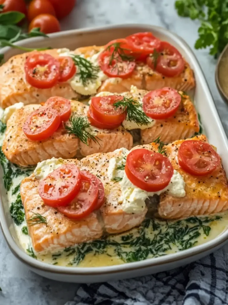 Creamy Boursin Salmon: A Gourmet Dinner Ready in 18 Minutes 3 Boursin Salmon