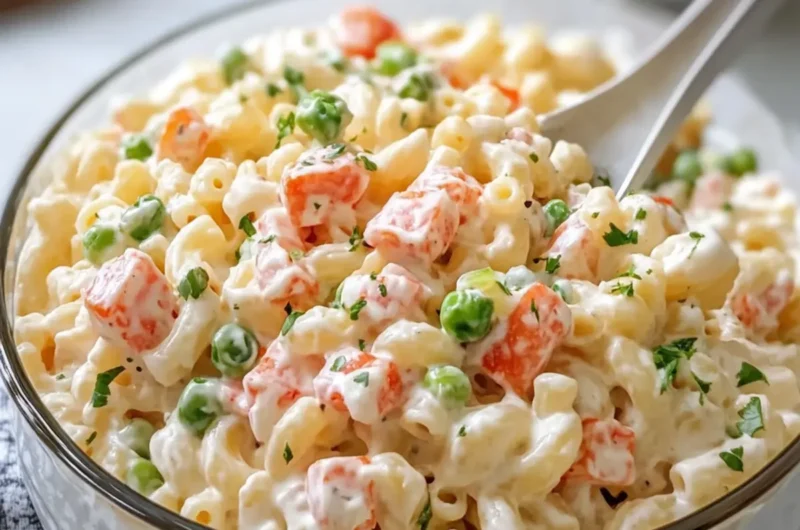 Hawaiian Creamy Macaroni Salad