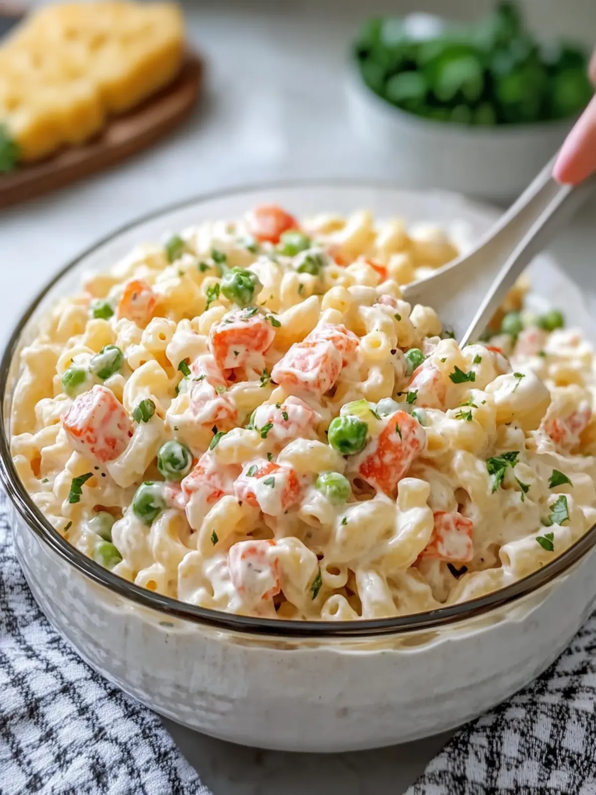 Hawaiian Creamy Macaroni Salad That’s a Flavor Party! 5 Hawaiian Creamy Macaroni Salad