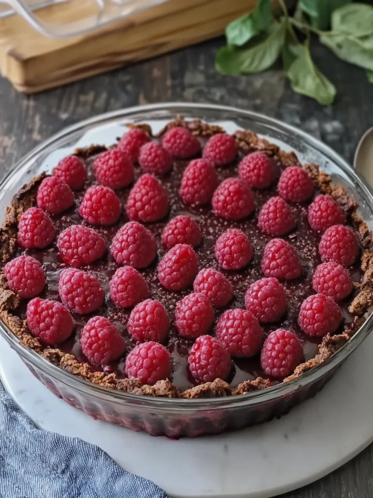 Decadent Chocolate Raspberry Tart Casserole for Dessert Lovers 4 Chocolate Raspberry Tart Casserole