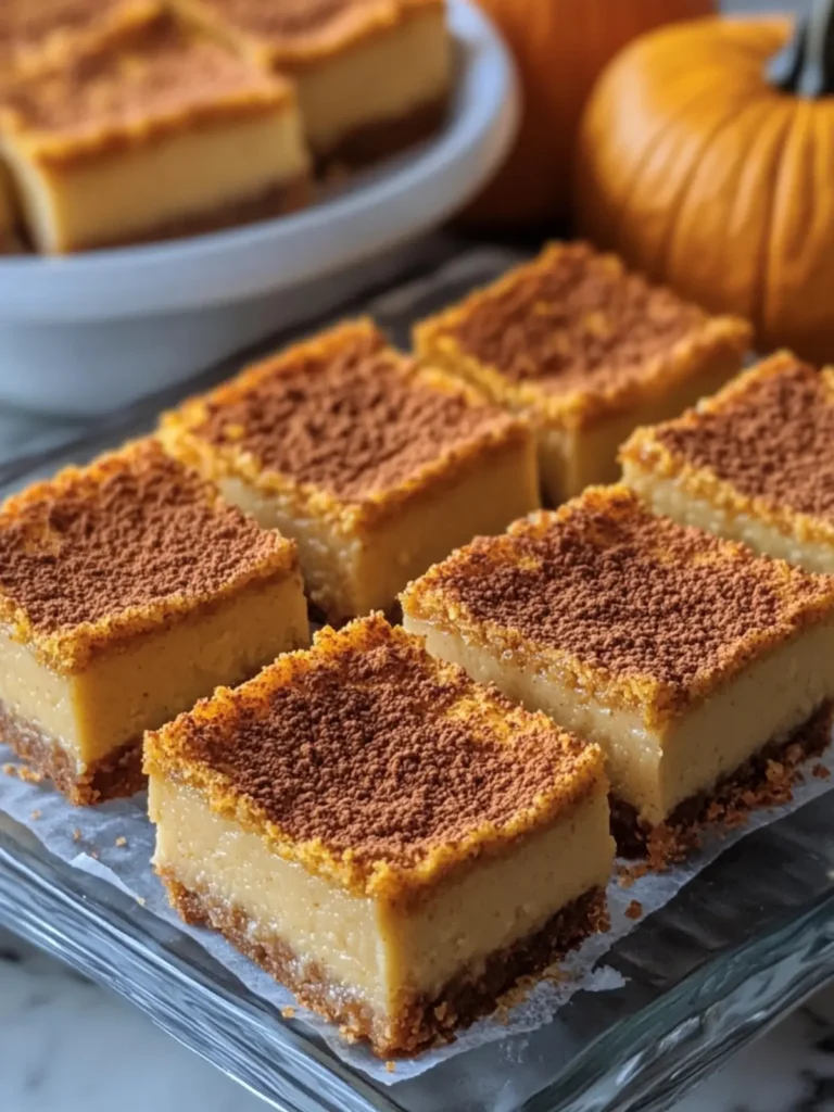 Deliciously Soft Pumpkin Bars with Creamy Frosting Delight 4 Pumpkin Bars