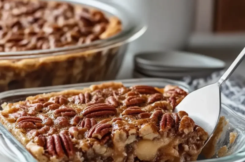 Condensed Milk Pecan Pie Casserole