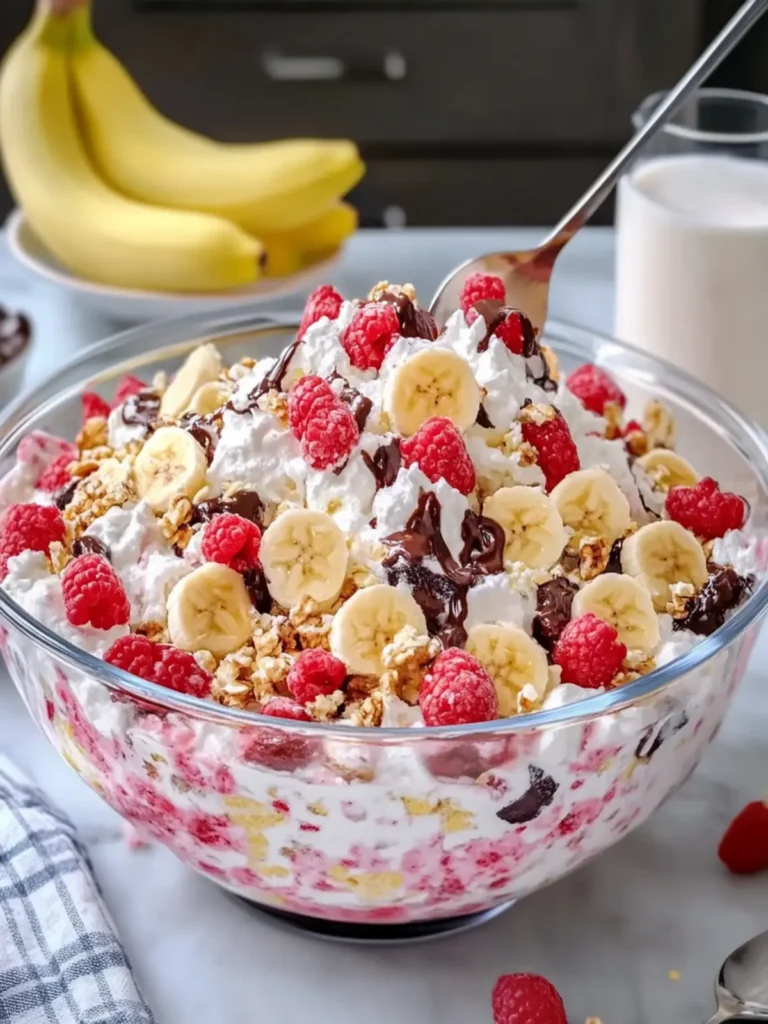 Banana Split Dessert Salad