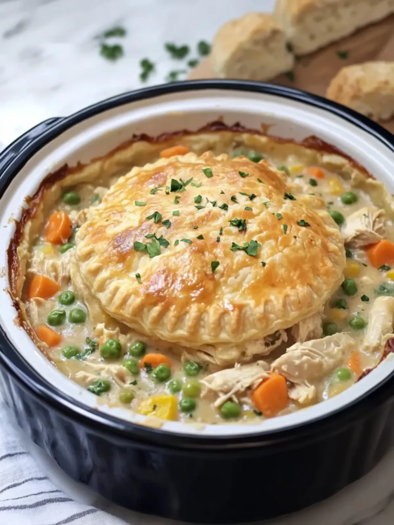 Savory Crockpot Chicken Pot Pie for Cozy Family Nights 2 Crockpot Chicken Pot Pie