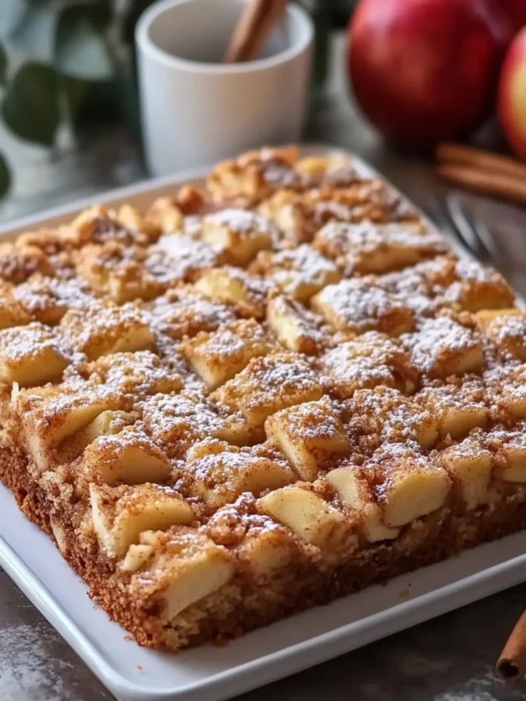 Delicious Apple Cinnamon Sheet Cake That Will Wow Everyone 4 Apple Cinnamon Sheet Cake