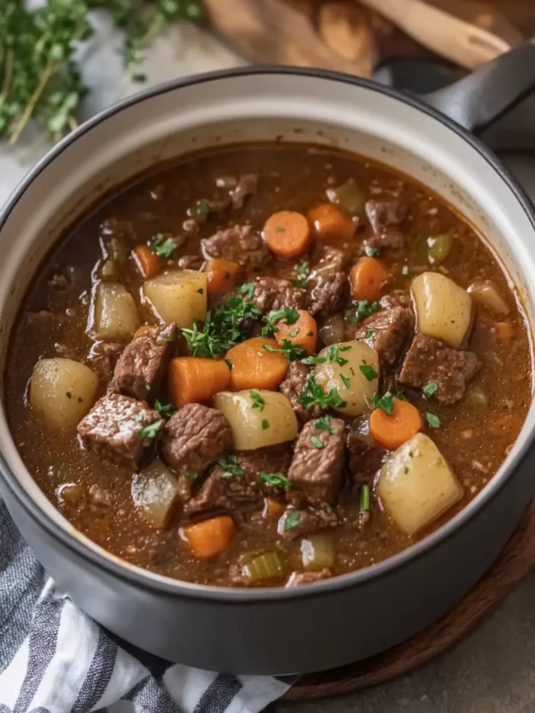 Savory Slow Cooker Beef Stew That Warms Hearts and Homes 3 Slow Cooker Beef Stew