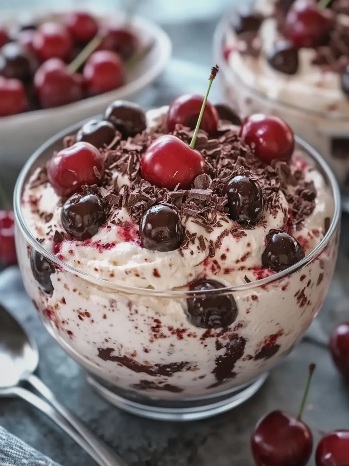 Decadent Chocolate Cherry Cheesecake Fluff to Savor Today 5 Chocolate Cherry Cheesecake Fluff