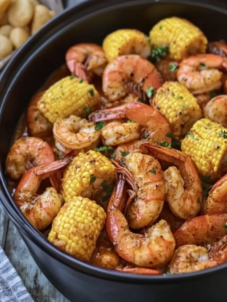 Succulent Slow Cooker Cajun Shrimp Boil That Dazzles! 3 Slow Cooker Cajun Shrimp Boil