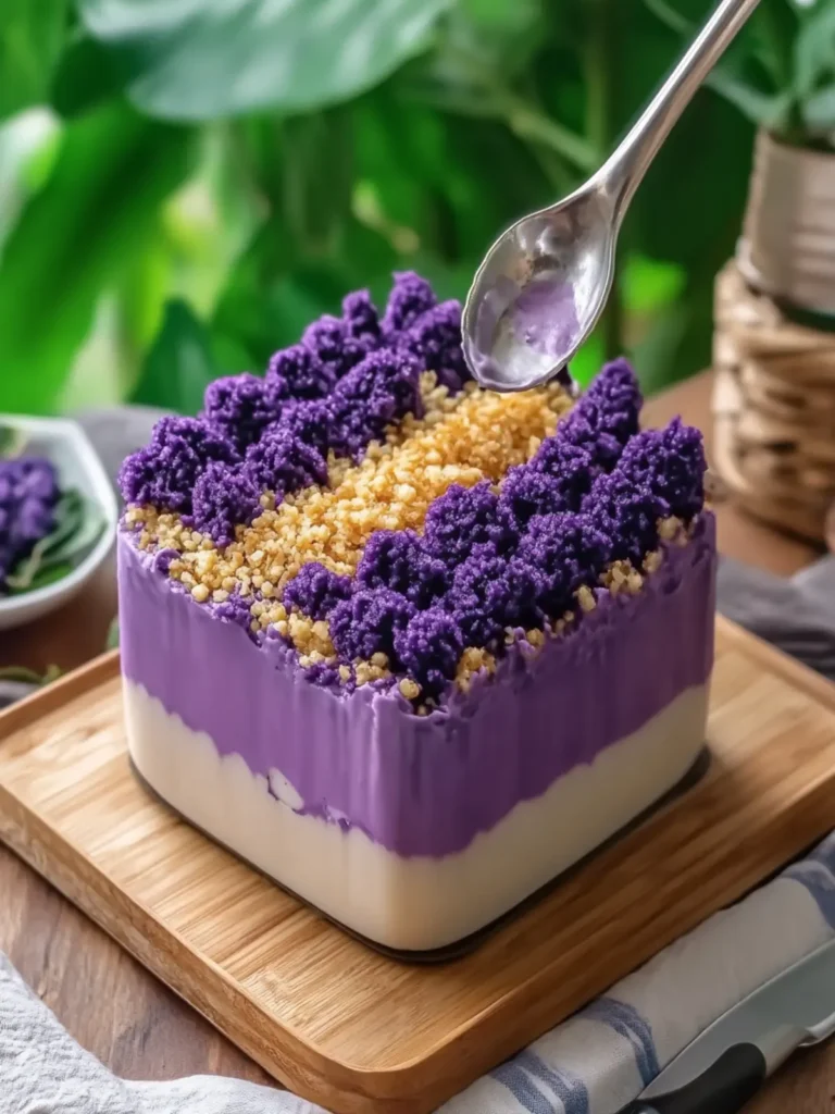 Indulge in Pandan Biko with Ube Layer Bliss at Home 3 Pandan Biko with Ube Layer
