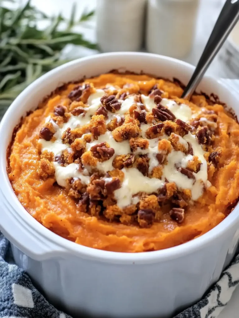 Crockpot Sweet Potato Casserole