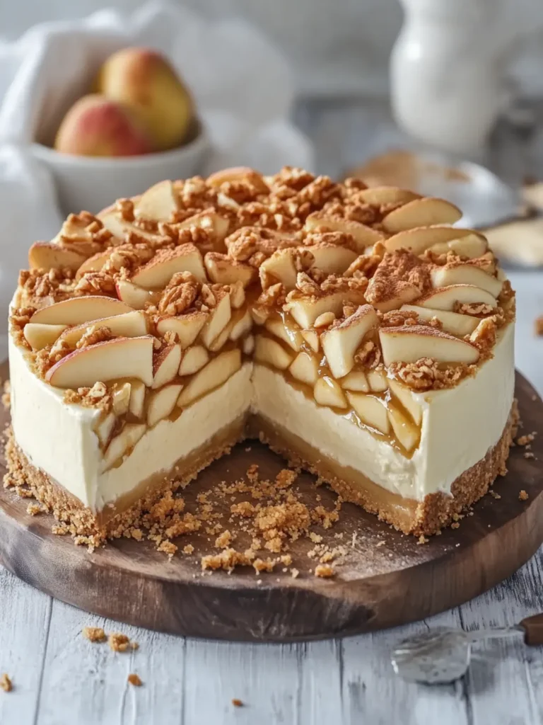 Decadent Apple Pie Cheesecake Recipe for Cozy Nights 2 Apple Pie Cheesecake