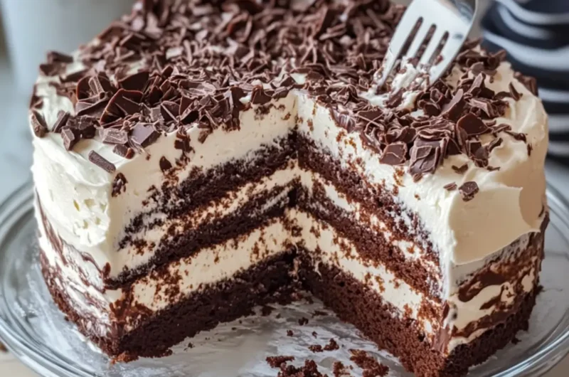 Chocolate Cream Layer Cake