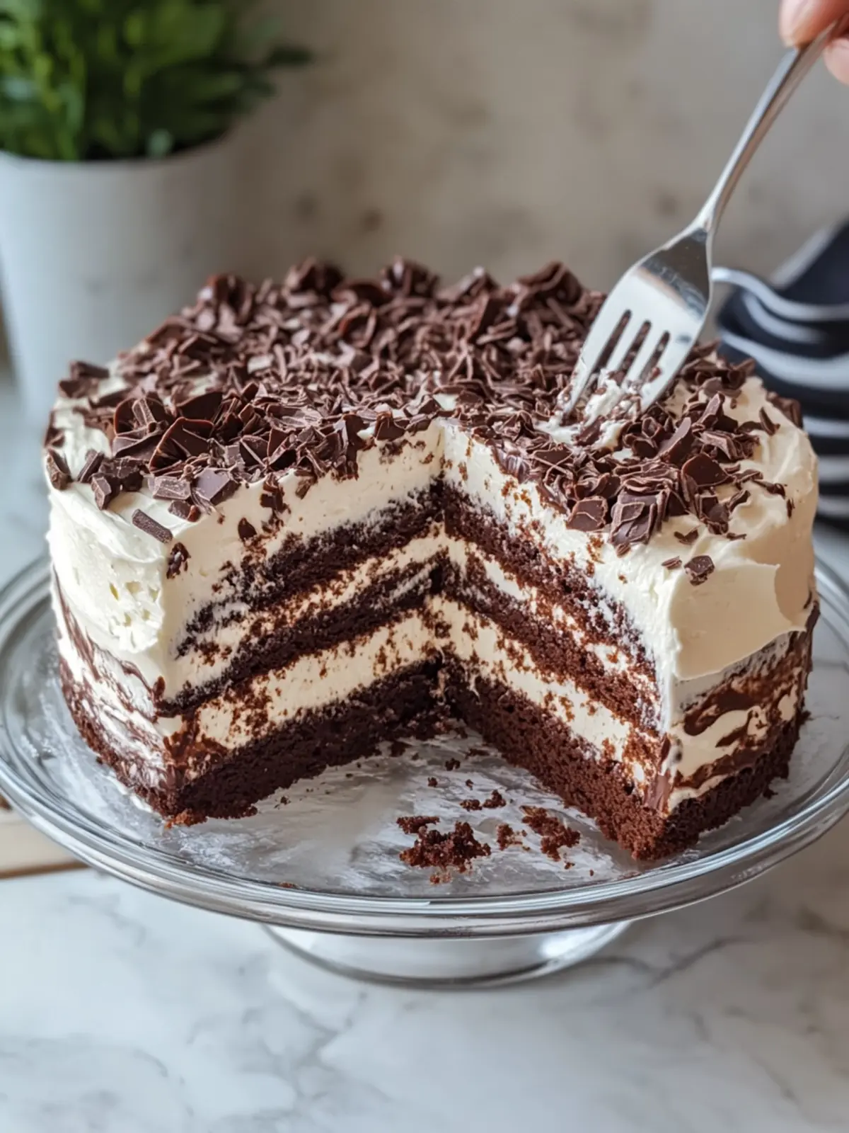 Decadent Chocolate Cream Layer Cake You’ll Adore 5 Chocolate Cream Layer Cake