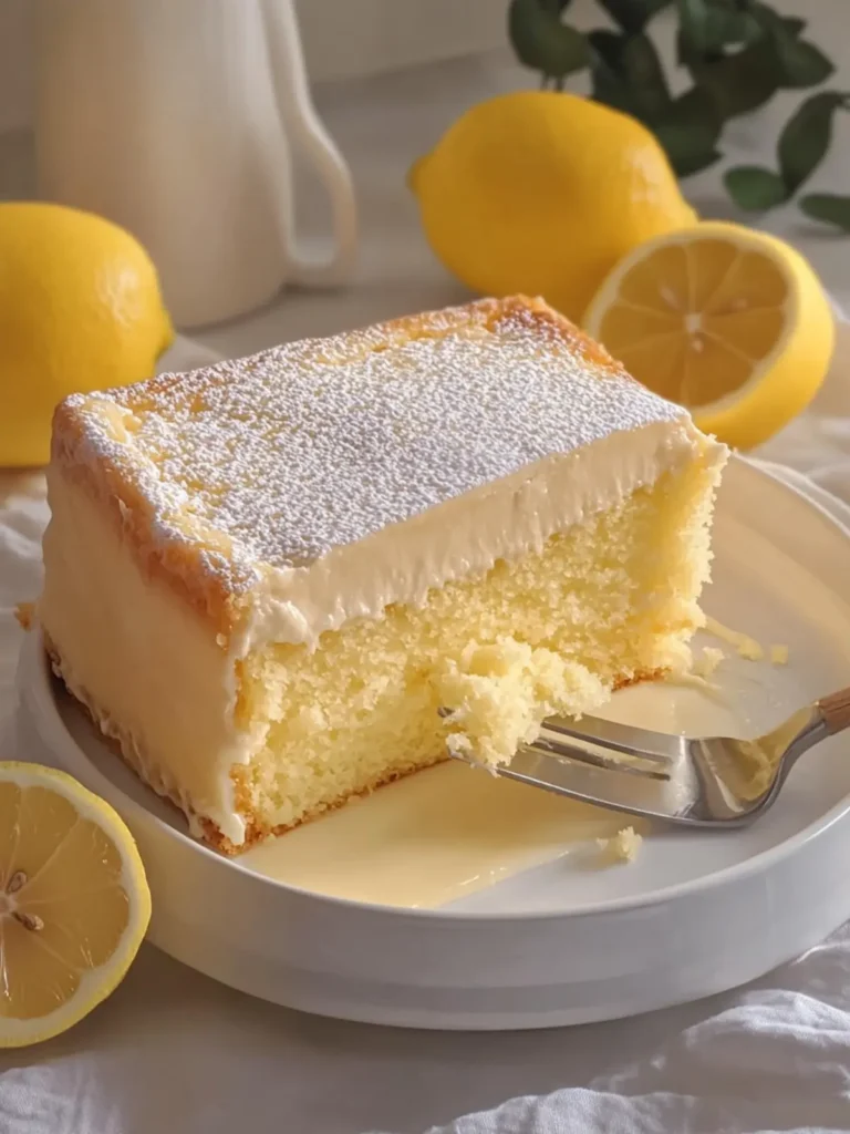 Light and Creamy Lemon Cake that Melts in Your Mouth 4 Light and Creamy Lemon Cake