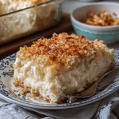 Irresistible Coconut Custard Dump Cake for Sweet Cravings 16 Coconut Custard Dump Cake