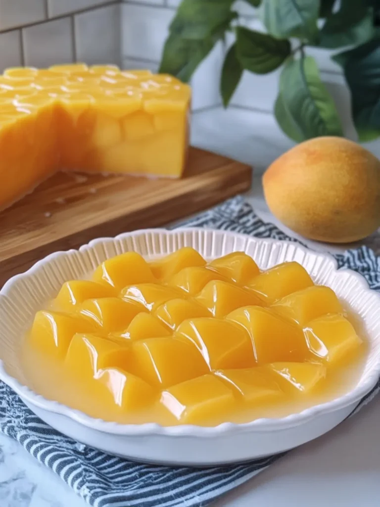Delicious Budget Mango Jelly Dessert Ready in Just 5 Steps 3 Budget Mango Jelly Dessert
