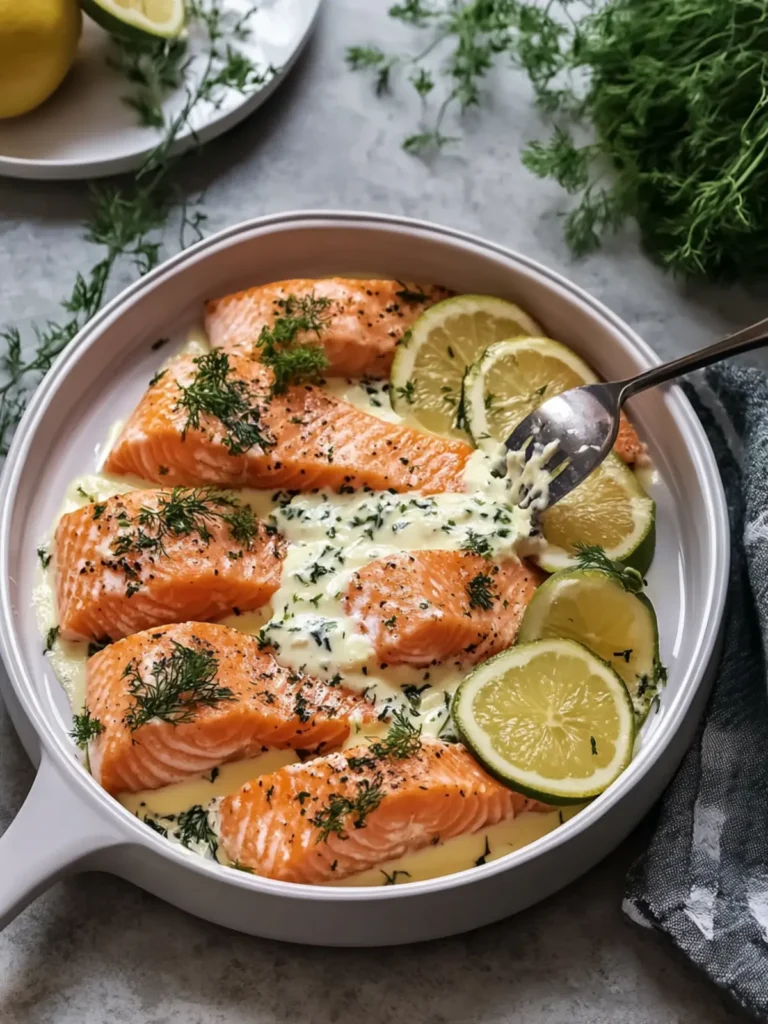 Delicious Boursin Salmon Bake with Creamy Spinach Twist 2 Boursin Salmon
