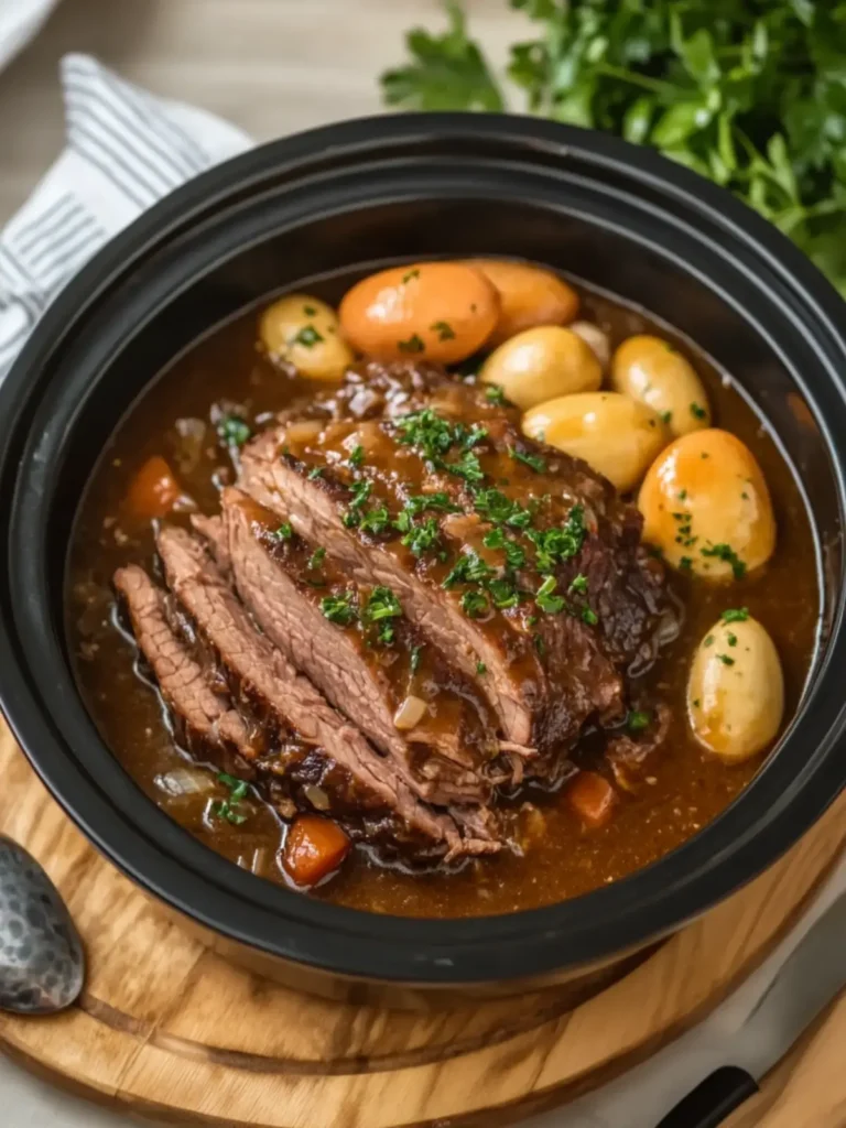 Slow Cooker Honey-Glazed Easter Beef for a Sweet Feast 4 Slow Cooker Honey-Glazed Easter Beef