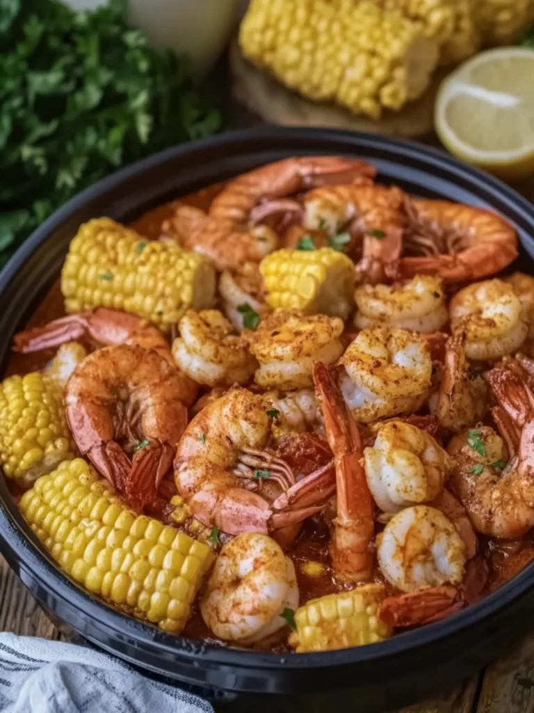 Succulent Slow Cooker Cajun Shrimp Boil That Dazzles! 2 Slow Cooker Cajun Shrimp Boil