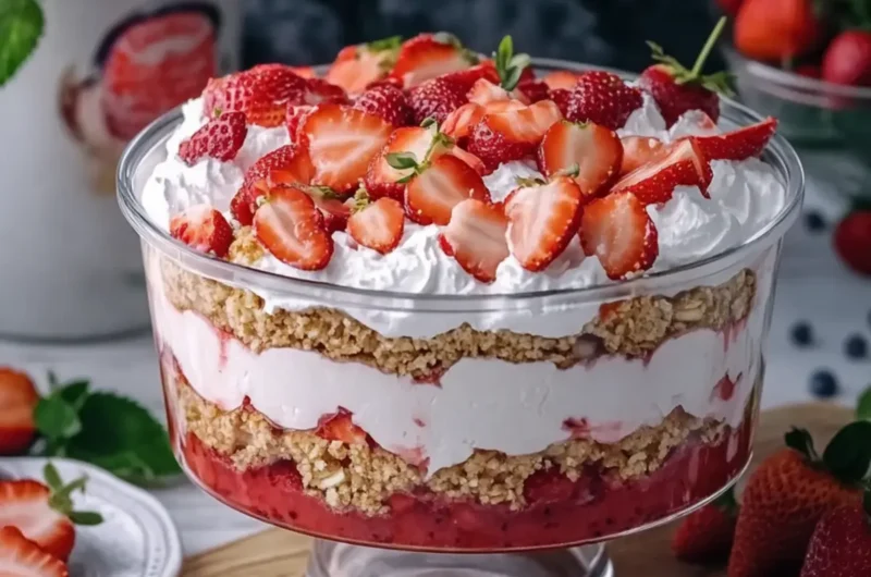 Sugar-Free No-Bake Strawberry Delight