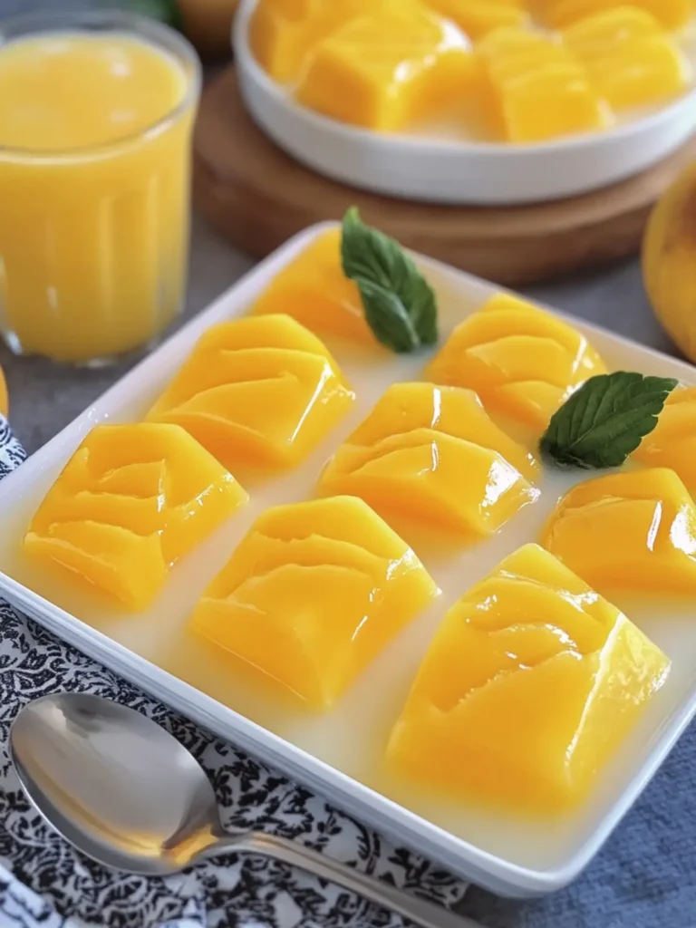 Delicious Budget Mango Jelly Dessert That Wows Every Time 3 Budget Mango Jelly Dessert