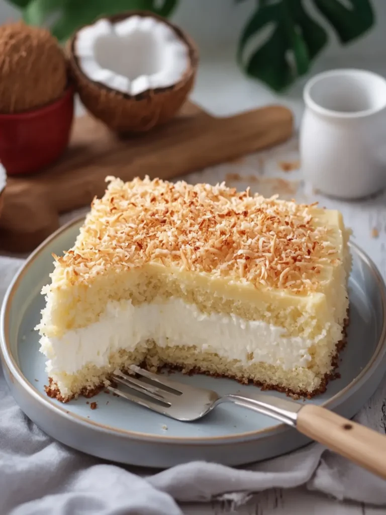 Creamy Coconut Cake