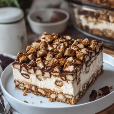 Indulge in No-Bake Snickers Cheesecake Bars Bliss 7 Indulge in No-Bake Snickers Cheesecake Bars Bliss