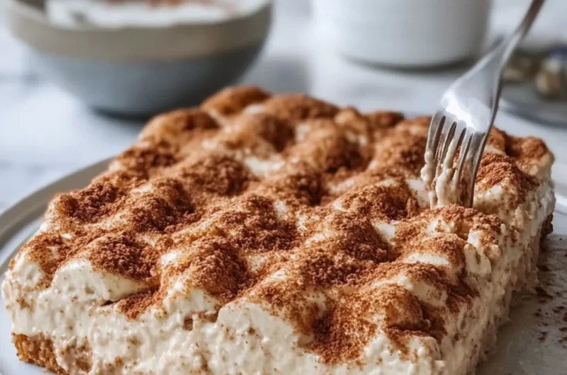 Cinnamon Cheesecake Casserole