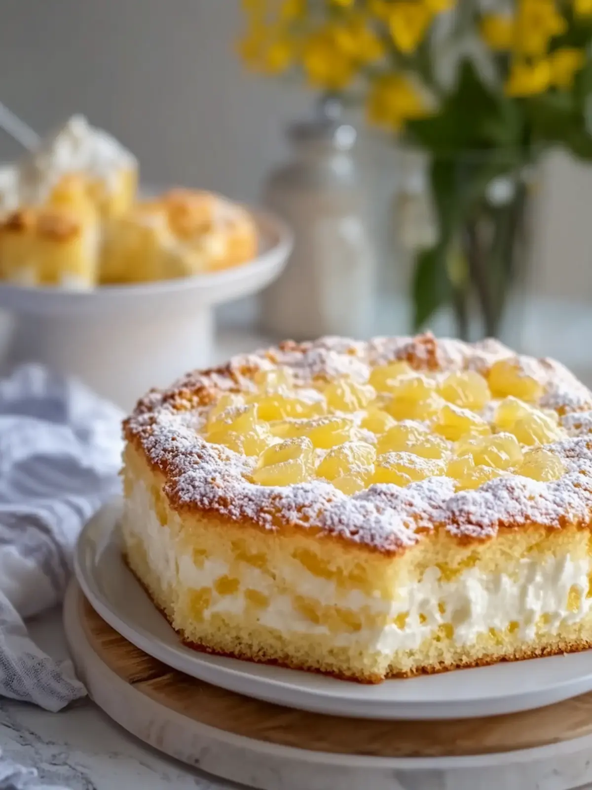 Lemon Custard Cake: Delightfully Tangy and Creamy! 5 Lemon Custard Cake