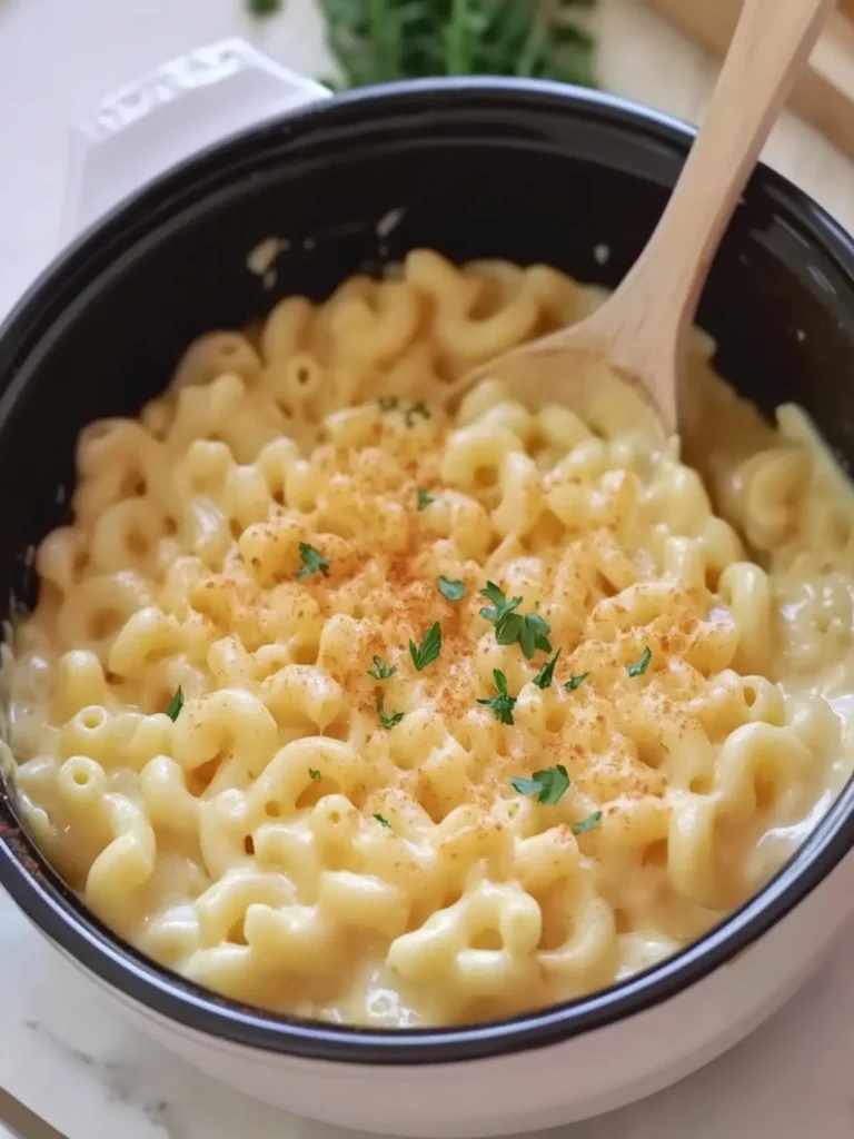 Slow Cooker Creamy Mac and Cheese That Will Melt Your Heart 4 Slow Cooker Creamy Mac and Cheese