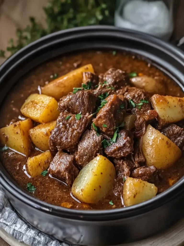 Savory Slow Cooker Beef & Potatoes for Cozy Nights 2 Slow Cooker Beef & Potatoes