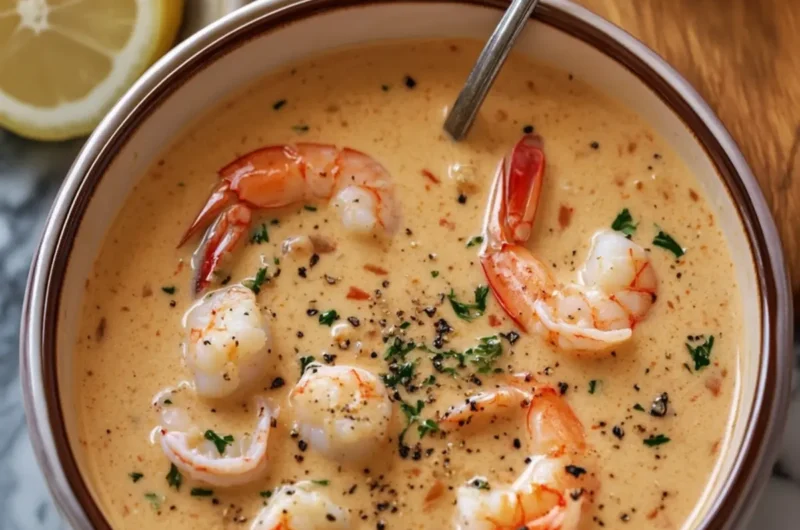 Creamy Shrimp and Crab Seafood Bisque