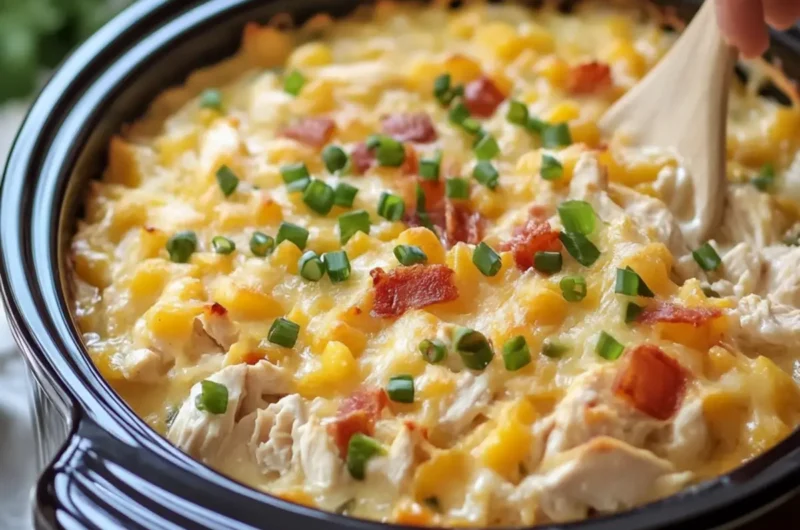 Crockpot Million Dollar Chicken Casserole