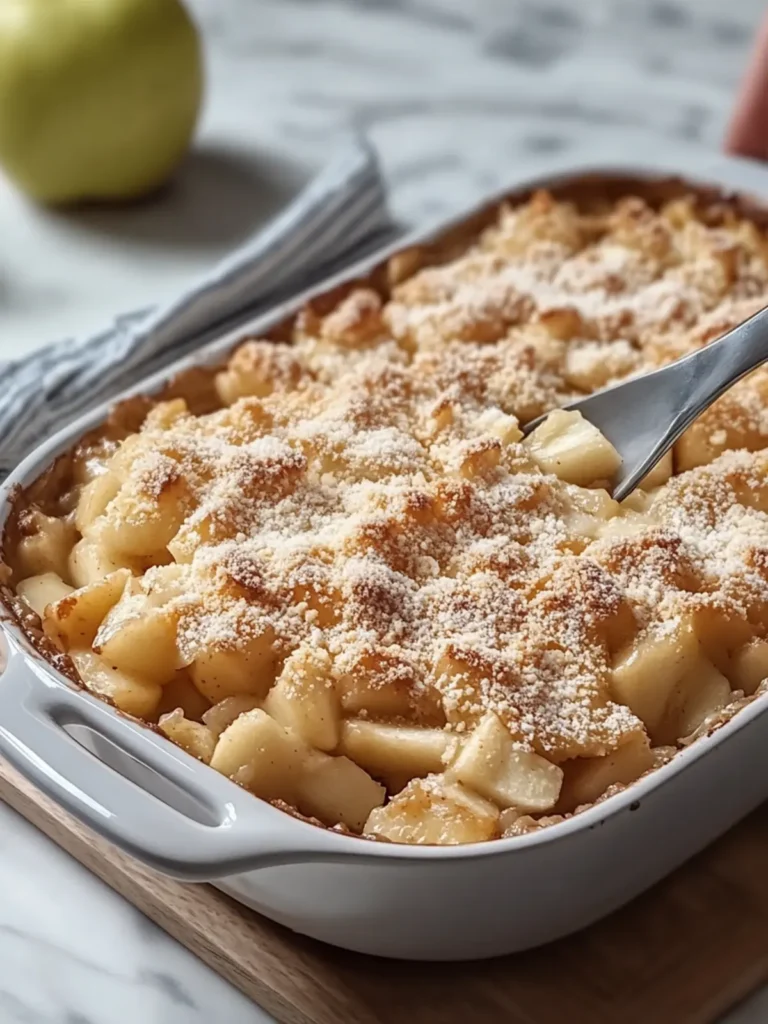 Deliciously Easy Apple Casserole That Will Warm Your Heart 2 EASY APPLE CASSEROLE