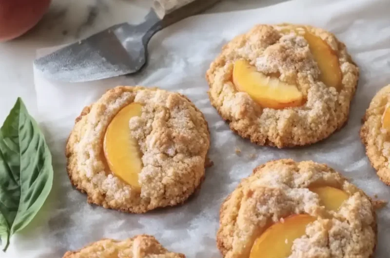 Peach Cobbler Cookies