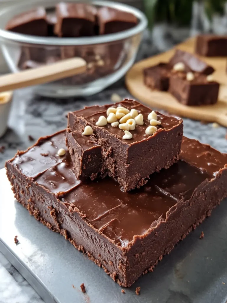 Decadent Healthy Chocolate Fudge You'll Devour Guilt-Free 4 Healthy Chocolate Fudge