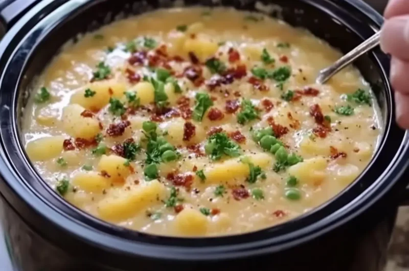 Crock Pot Crack Potato Soup
