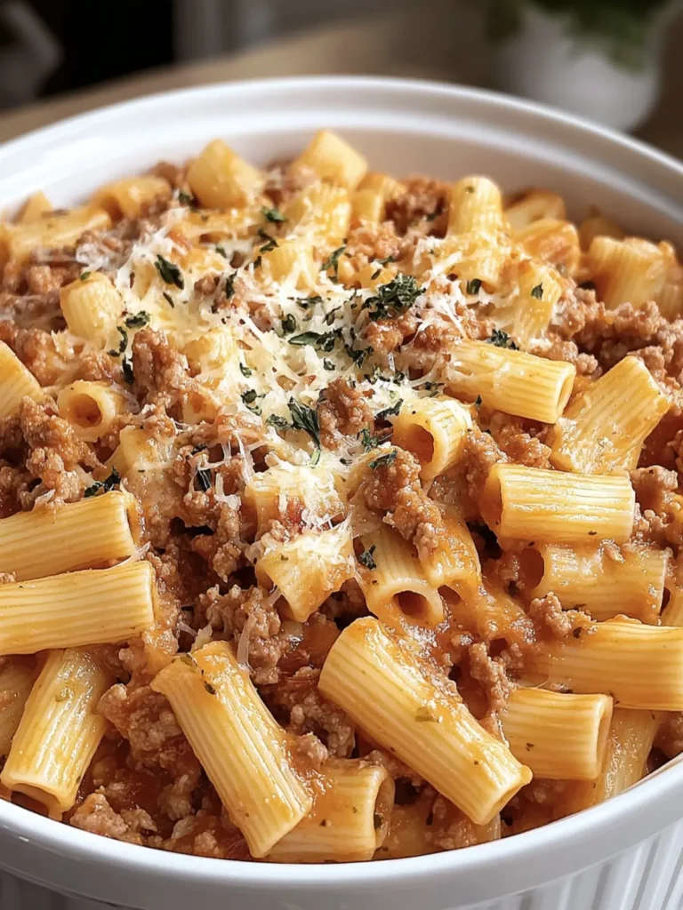 Crockpot Easy Pasta with Ground Meat and Cheese Delight 4 Crockpot Easy Pasta with Ground Meat and Cheese