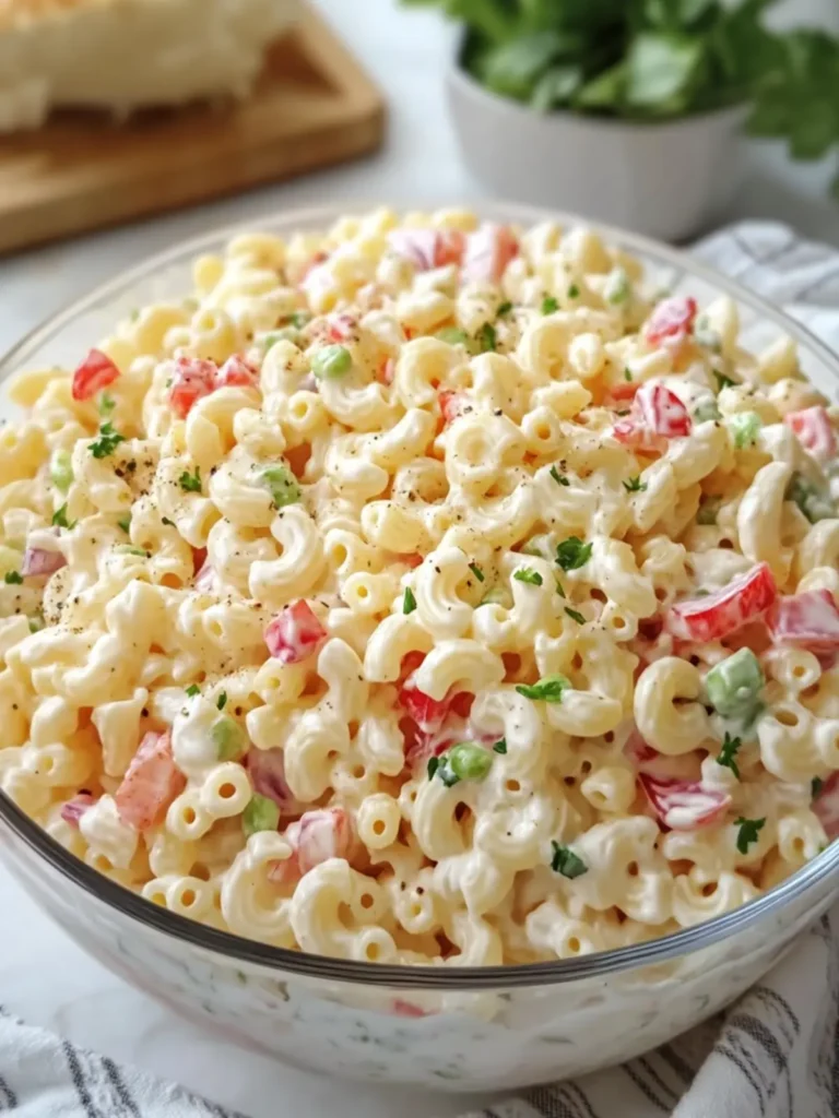 The Best Macaroni Salad