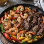 Savor Garlic Butter Steak and Shrimp with Peppers Tonight 17 Garlic Butter Steak and Shrimp with Peppers